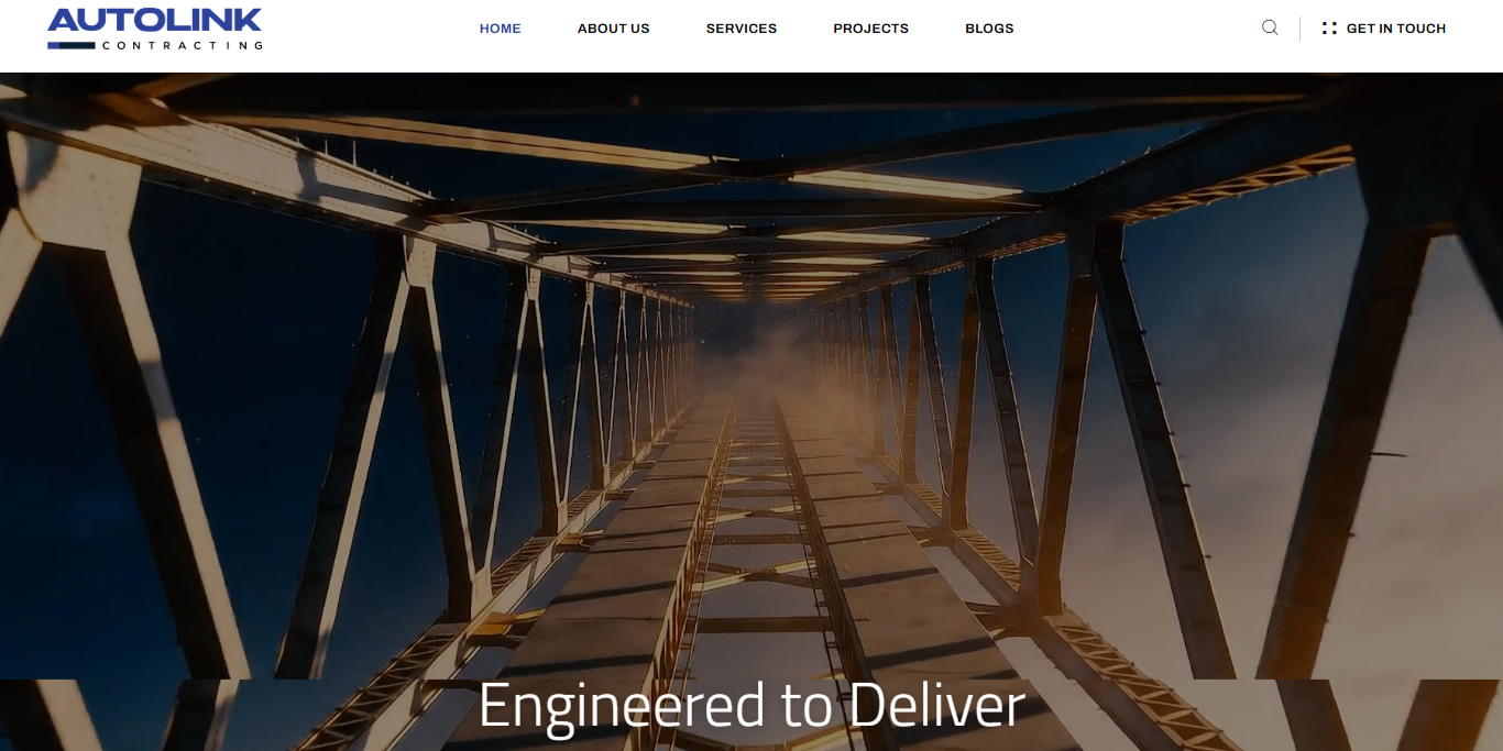 Autolink Contracting Website & Project Portfolio